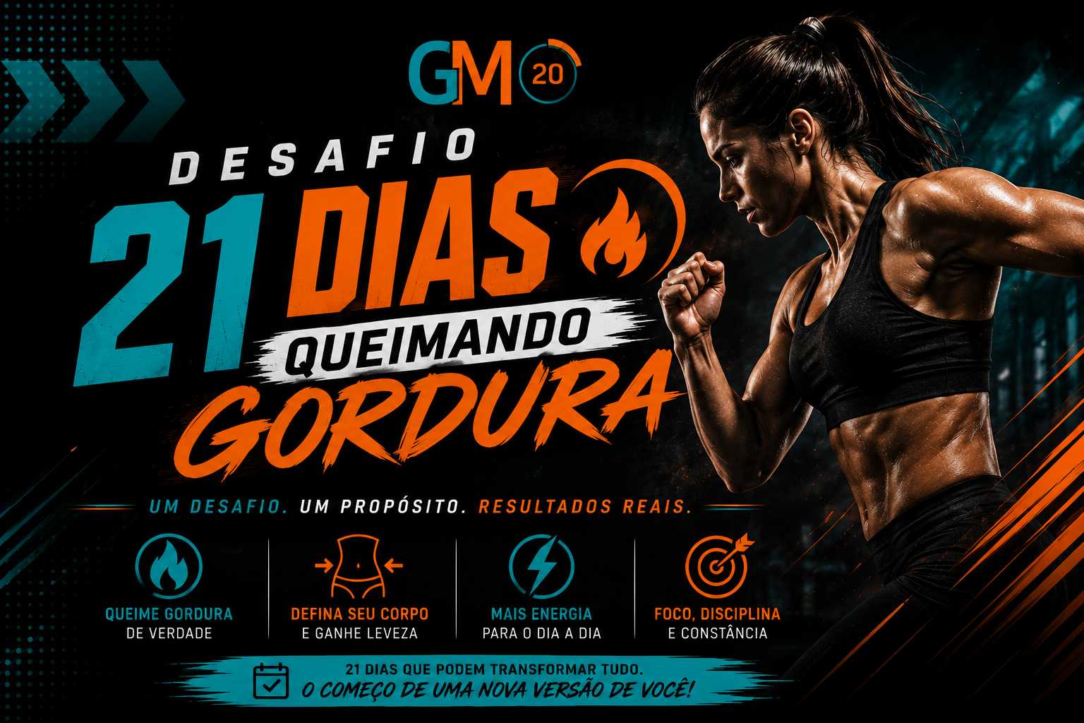 Desafio 21 Dias Queimando Gordura